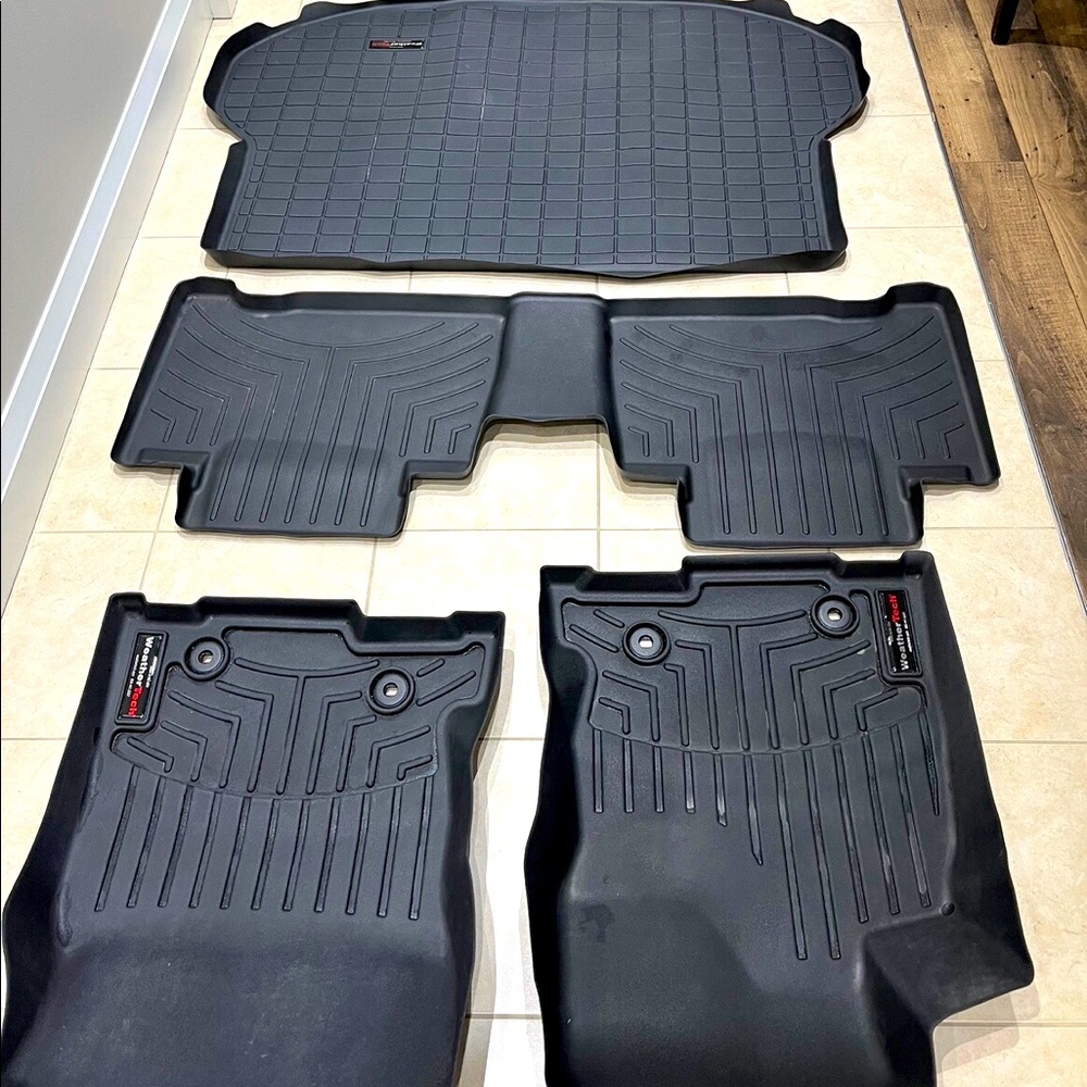 WeatherTech custom fit floor liners/mats for Lexus NX (fits 2016-2019)